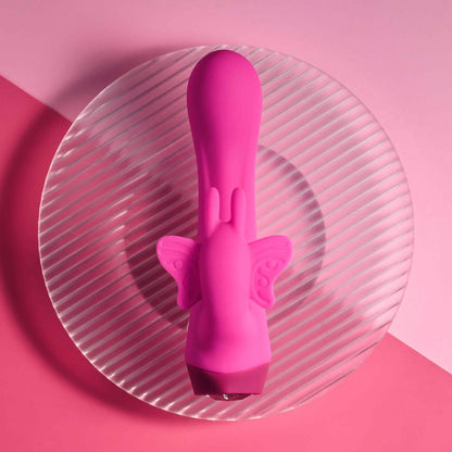 Selopa BUTTERFLY LOVE - Pink 13.8 cm Butterfly Vibrator