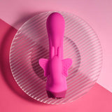 Selopa BUTTERFLY LOVE - Pink 13.8 cm USB Rechargeable Butterfly Vibrator - Image 4