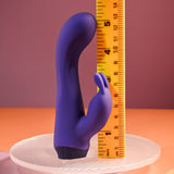 Selopa PLUM JOB - Purple 13.5 cm USB Rechargeable Rabbit Vibrator - Image 8