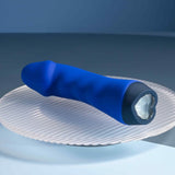 Selopa BLUE BANGER - Blue 13.6 cm USB Rechargeable Vibrator - Image 4