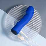 Selopa BLUE BANGER - Blue 13.6 cm USB Rechargeable Vibrator - Image 8