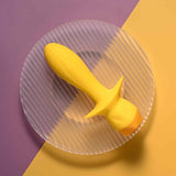 Selopa MELLOW YELLOW - Yellow 13.5 cm USB Rechargeable Vibrating Anal Plug - Image 2
