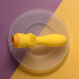 Selopa MELLOW YELLOW - Yellow 13.5 cm USB Rechargeable Vibrating Anal Plug - Image 5