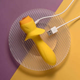 Selopa MELLOW YELLOW - Yellow 13.5 cm USB Rechargeable Vibrating Anal Plug - Image 8
