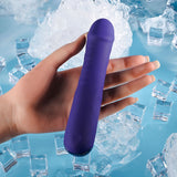Selopa AMBITION - Purple 17 cm USB Rechargeable Thrusting Vibrator - Image 2