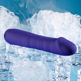 Selopa AMBITION - Purple 17 cm USB Rechargeable Thrusting Vibrator - Image 5