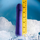Selopa AMBITION - Purple 17 cm USB Rechargeable Thrusting Vibrator - Image 8
