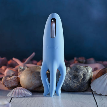 Selopa TENTACLE TICKLER - Blue USB Rechargeable Vibrating Stimulator