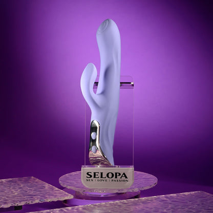 Evolved LAVENDER LOVE - Purple 23.3 cm Rabbit Vibrator