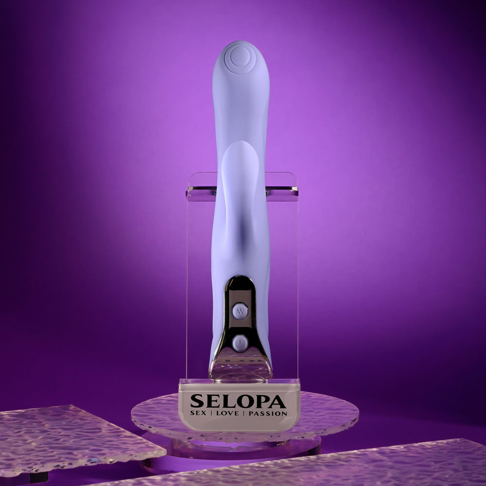 Evolved LAVENDER LOVE - Purple 23.3 cm Rabbit Vibrator