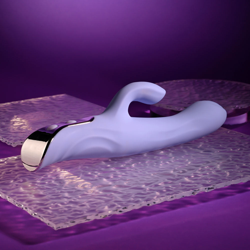 Evolved LAVENDER LOVE - Purple 23.3 cm Rabbit Vibrator