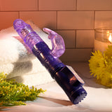 Selopa BUNNY THRUSTER - Purple 24.8 cm Thrusting Rabbit Vibrator - Image 4