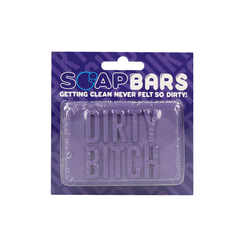 S-LINE Soap Bar - Dirty Bitch - Purple Novelty Soap - Image 1