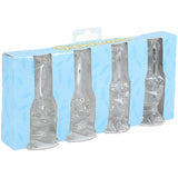 S-LINE The Dickheads - Couples Tall Shot Glasses - Clear Novelty 44 ml Shot Glasses - 4 Pack - Image 4