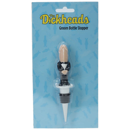 S-LINE The Dickheads - Groom Bottle Stopper - Novelty Wine Bottle