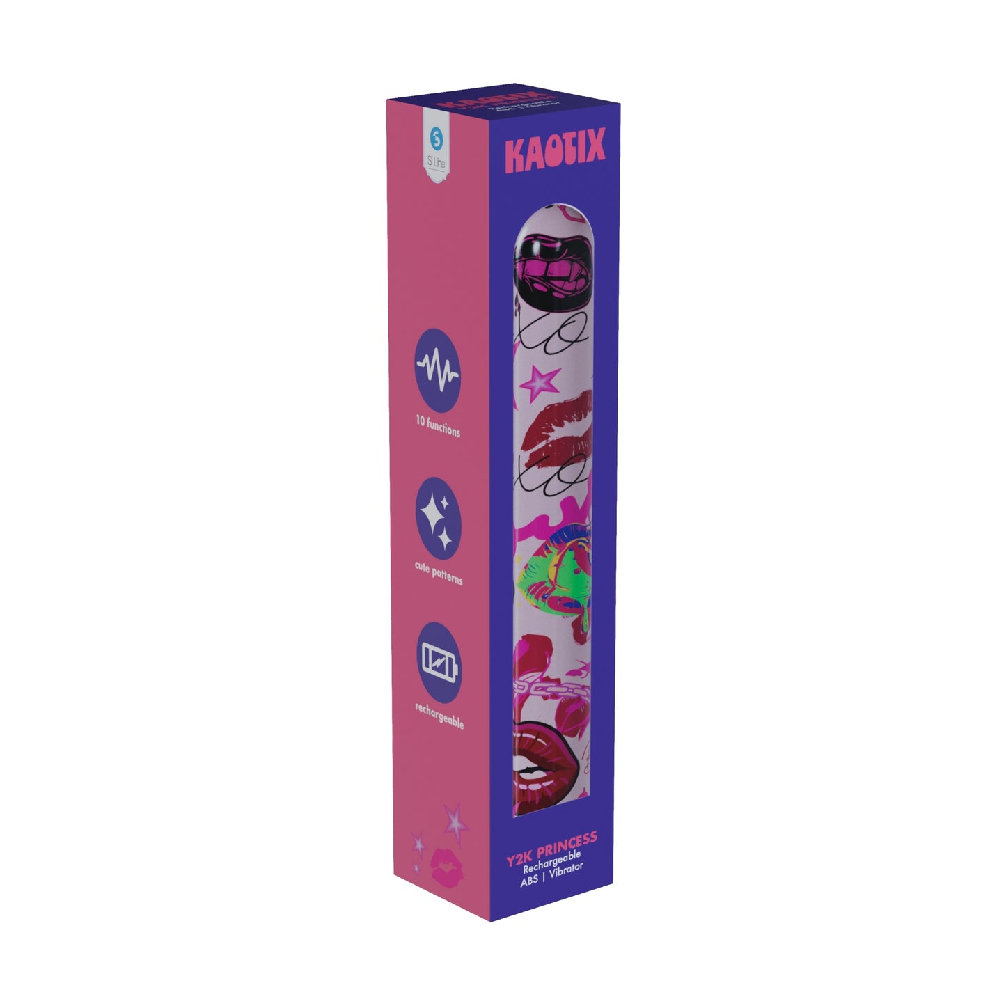 S-LINE Kaotix Display Box - Vibrators - Counter Display of 4 x 5 each