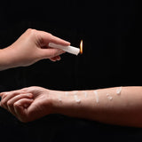 LaCire Drip Pillar Candles - White - White Drip Candles - Set of 3 - Image 2