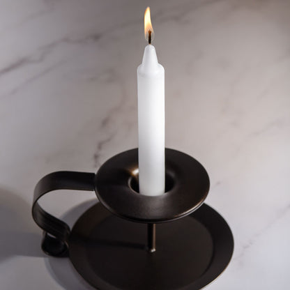 LaCire Drip Pillar Candles - White Drip Candles - Set of 3