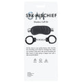 Sex & Mischief Shadow Cuff Kit - Black - 2 Piece Set