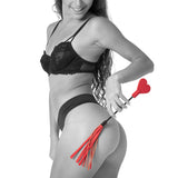 Sex & Mischief Amor Crop - Red/Black Heart Crop - Image 2