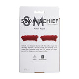 Sex & Mischief Amor Rope - 2 Red Bondage Ropes - 4.5 m Lengths - Image 8