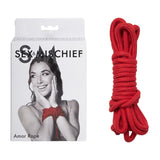 Sex & Mischief Amor Rope - 2 Red Bondage Ropes - 4.5 m Lengths - Image 1