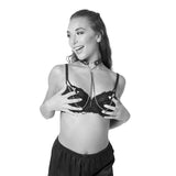 Sex & Mischief Amor Collar with Nipple Clamps - Metal Restraints - Image 4