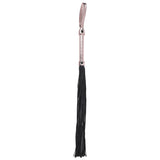 Sex & Mischief Brat Flogger - Rose Gold/Black Flogger - Image 4