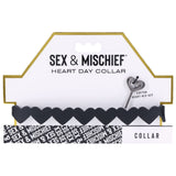 Sex & Mischief Heart Day Collar - Black Collar - Image 7