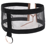 Sex & Mischief Sheer Day Collar - Black Collar - Image 3