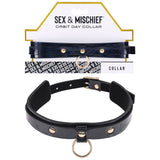 Sex & Mischief Orbit Day Collar - Black Collar - Image 1