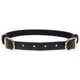 Sex & Mischief Double Buckle Day Collar - Black Collar - Image 2
