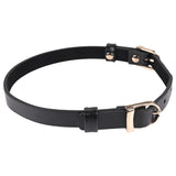 Sex & Mischief Double Buckle Day Collar - Black Collar - Image 4