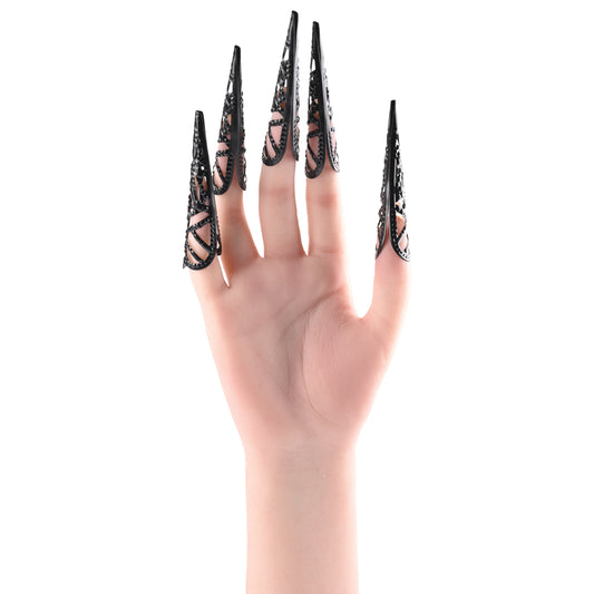 Sex & Mischief Sensory Fingertips - Black - Set of 5