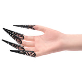 Sex & Mischief Sensory Fingertips - Black - Black - Set of 5 - Image 3