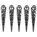 Sex & Mischief Sensory Fingertips - Black - Black - Set of 5