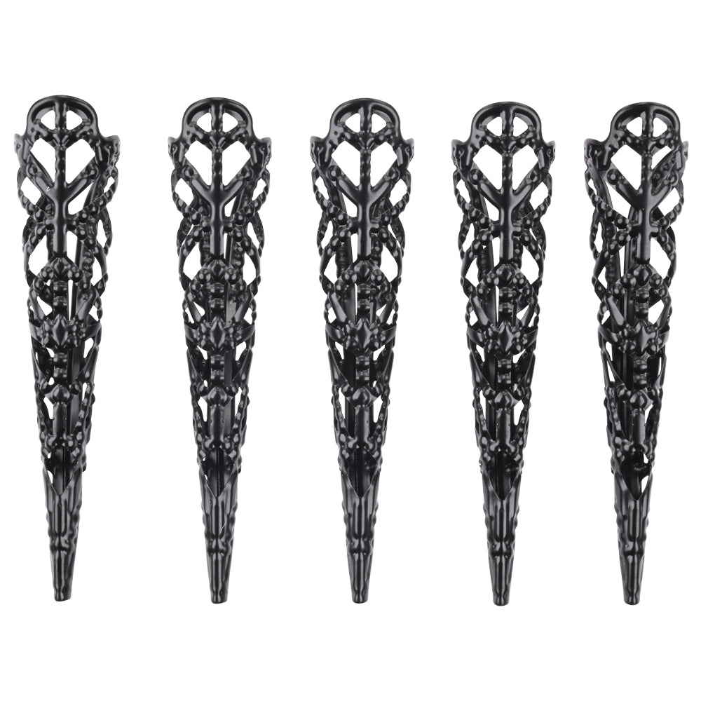 Sex & Mischief Sensory Fingertips - Black - Set of 5