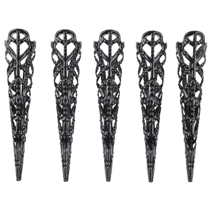 Sex & Mischief Sensory Fingertips - Black - Set of 5