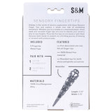 Sex & Mischief Sensory Fingertips - Black - Black - Set of 5 - Image 8