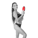 Sex & Mischief Amor Paddle - Red/Black Spanking Paddle - Image 5