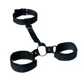 Sex & Mischief Shadow Neck and Wrist Restraint - Black Restraints - Image 3