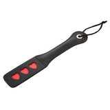 Sex & Mischief Heart Paddle - Black Paddle - Image 3