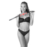 Sex & Mischief Amor Ball Gag - Red/Black Mouth Restraint - Image 4