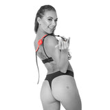 Sex & Mischief Amor Ball Gag - Red/Black Mouth Restraint - Image 7