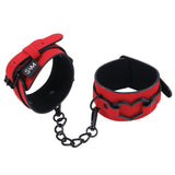 Sex & Mischief Amor Handcuffs - Red Restraints - Image 3