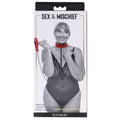 Sex & Mischief Amor Collar and Leash - Red Restraint