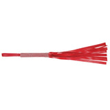 Sex & Mischief Amor Sparkle Flogger - Red 33 cm Flogger Whip - Image 3