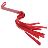 Sex & Mischief Amor Sparkle Flogger - Red 33 cm Flogger Whip - Image 6