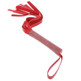 Sex & Mischief Amor Sparkle Flogger - Red 33 cm Flogger Whip - Image 7