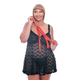 Sex & Mischief Amor Sparkle Flogger - Red 33 cm Flogger Whip - Image 9
